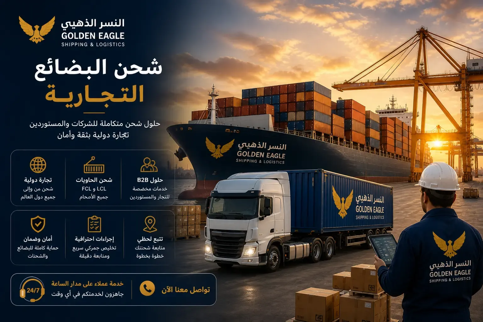 الشحن التجاري — النسر الذهبي