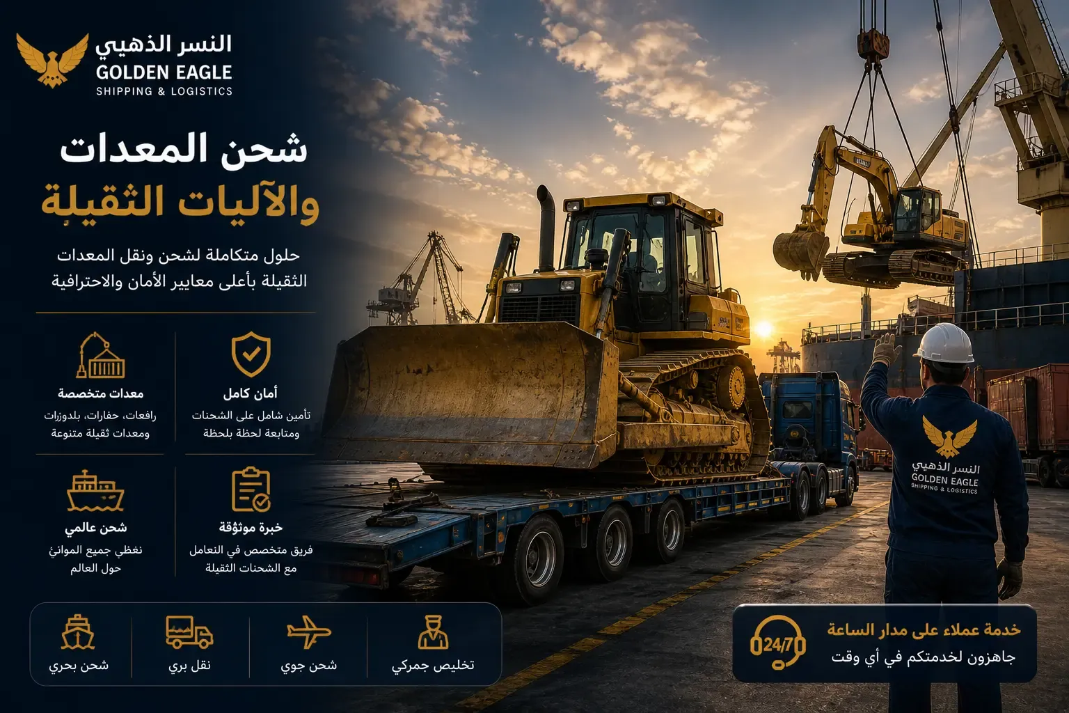 المعدات الثقيلة — النسر الذهبي
