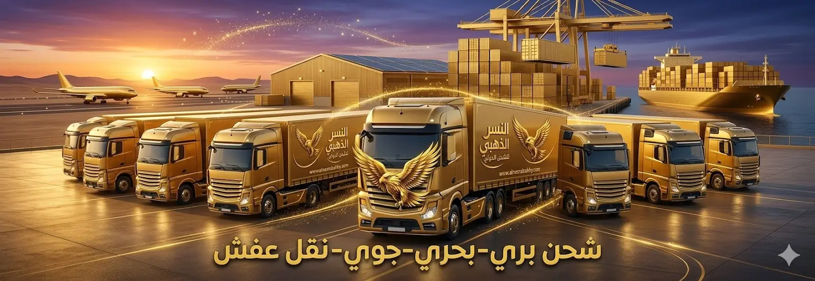 شركة النسر الذهبي للشحن الدولي والخدمات اللوجستية