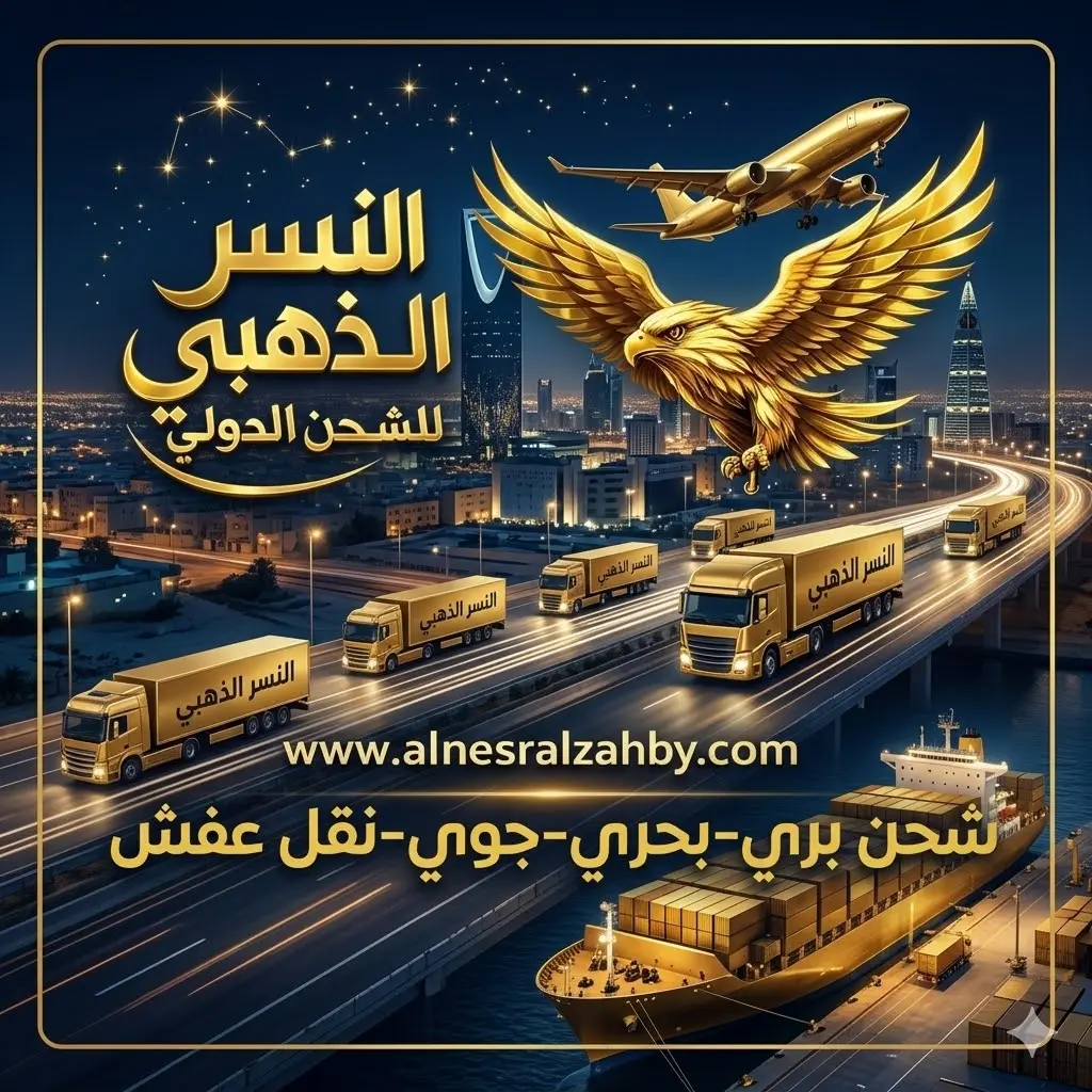 شركة النسر الذهبي للشحن الدولي من السعودية
