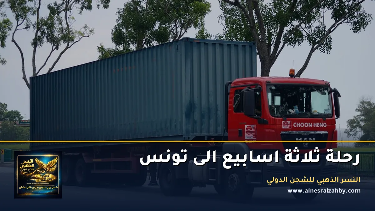الشحن البحري الى تونس