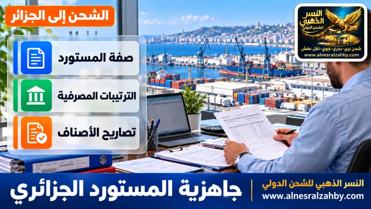 جاهزية المستورد الجزائري — النسر الذهبي للشحن الدولي