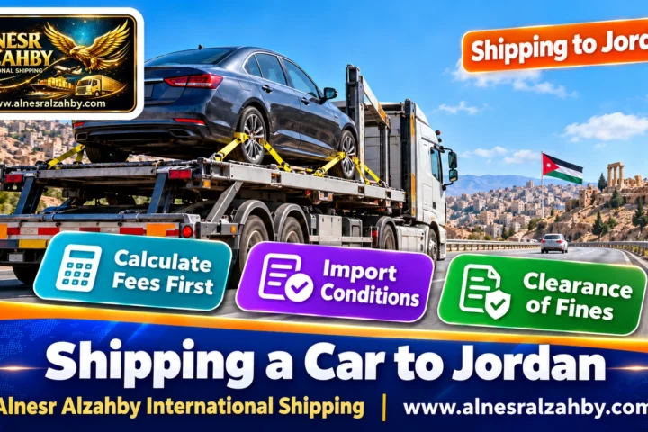 Shipping a Car to Jordan — Alnesr Alzahby International Shipping