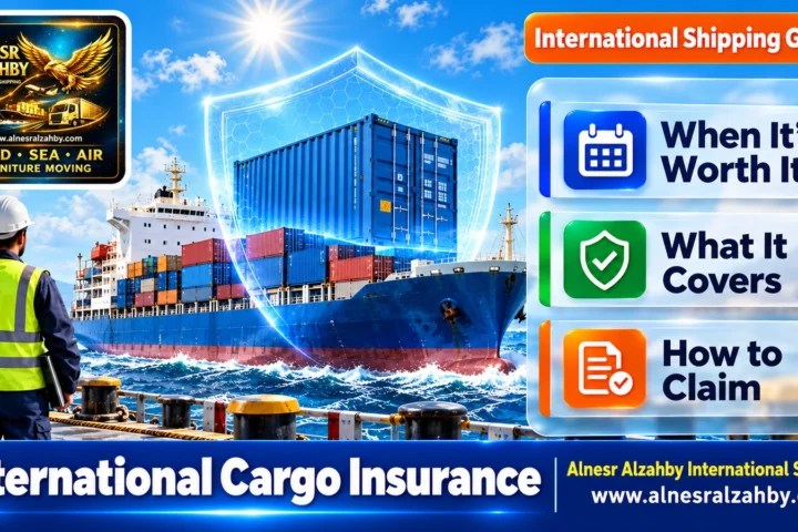 International Cargo Insurance — Alnesr Alzahby International Shipping