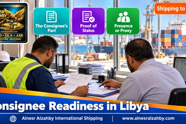 Consignee Readiness in Libya — Alnesr Alzahby International Shipping