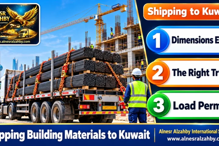 Shipping Building Materials to Kuwait — Alnesr Alzahby International Shipping