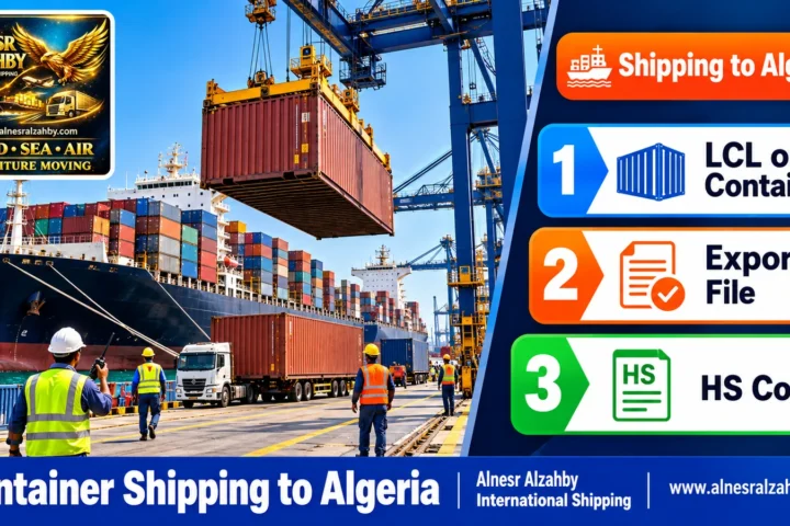 Container Shipping to Algeria — Alnesr Alzahby International Shipping