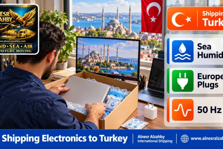 Shipping Electronics to Turkey — Alnesr Alzahby International Shipping