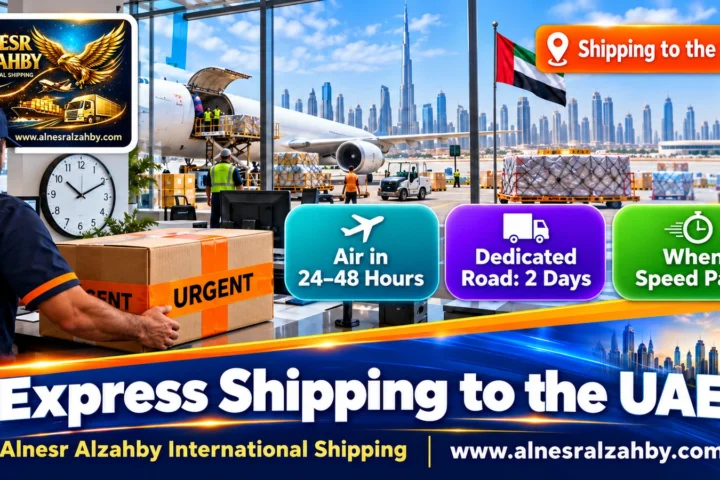 Express Shipping to the UAE — Alnesr Alzahby International Shipping