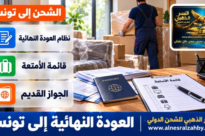العودة النهائية إلى تونس — النسر الذهبي للشحن الدولي