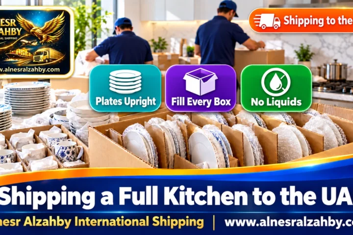 Shipping a Full Kitchen to the UAE — Alnesr Alzahby International Shipping