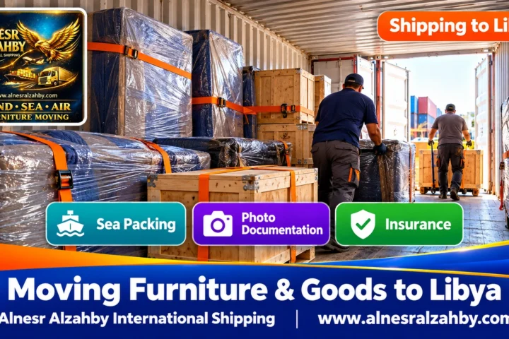 Moving Furniture & Goods to Libya — Alnesr Alzahby International Shipping