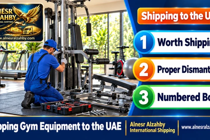 Shipping Gym Equipment to the UAE — Alnesr Alzahby International Shipping
