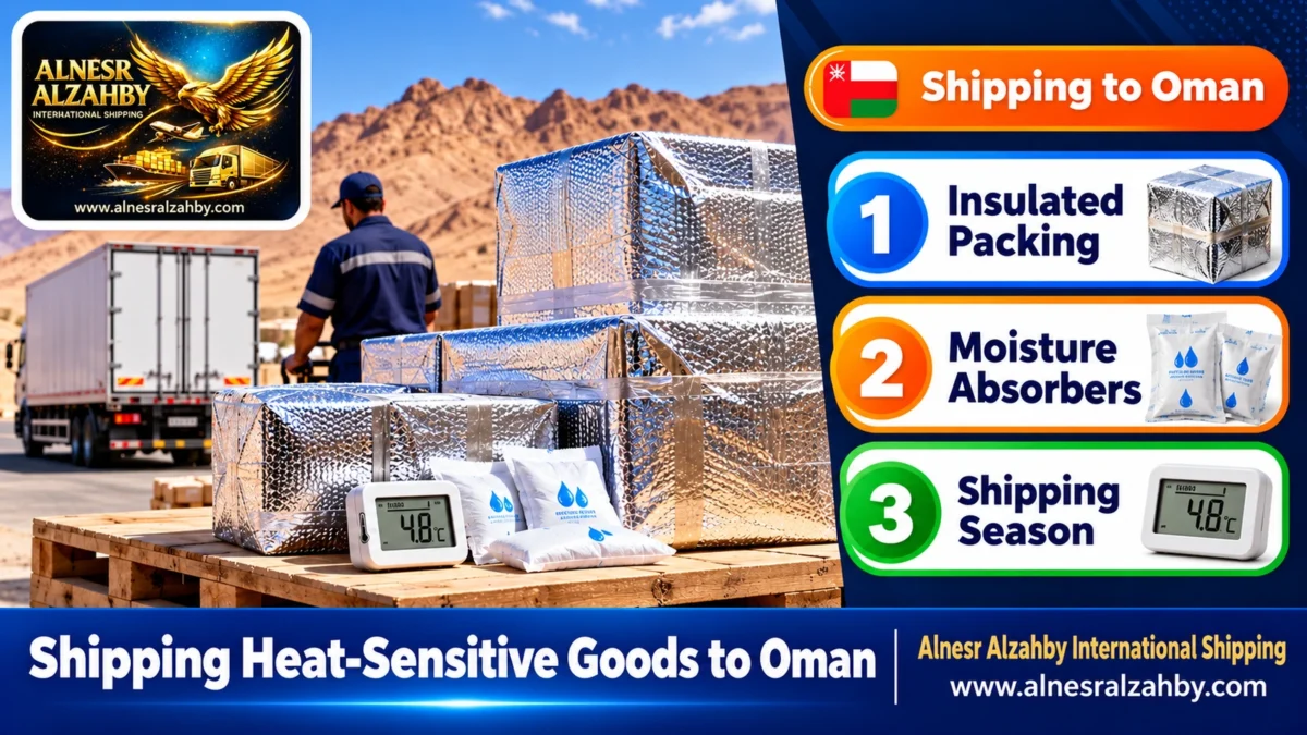 Shipping Heat-Sensitive Goods to Oman — Alnesr Alzahby International Shipping