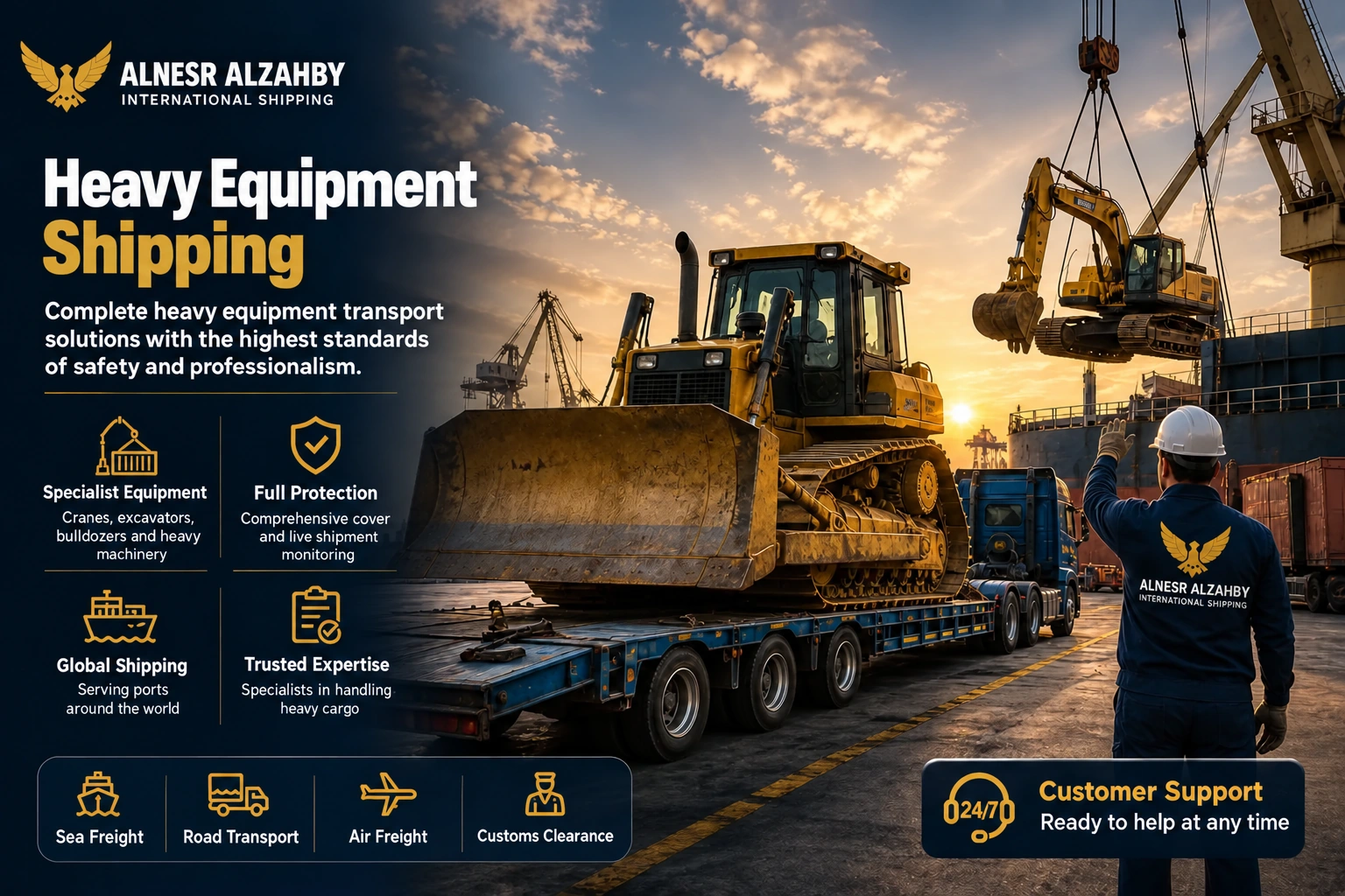 Heavy Equipment — Alnesr Alzahby