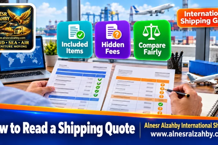 How to Read a Shipping Quote — Alnesr Alzahby International Shipping