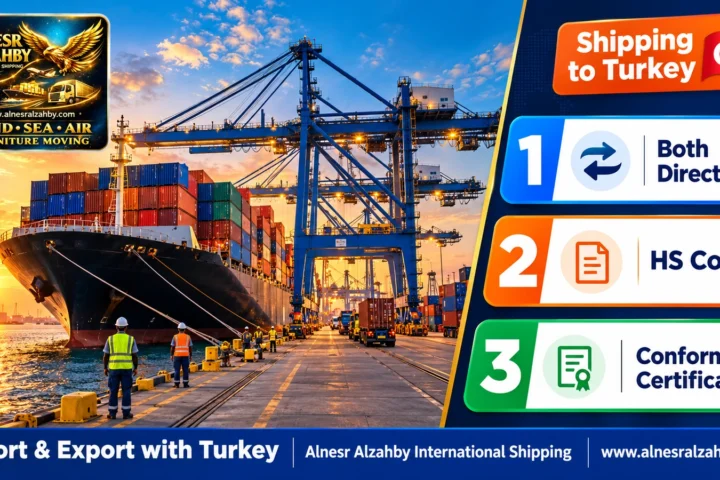 Import & Export with Turkey — Alnesr Alzahby International Shipping