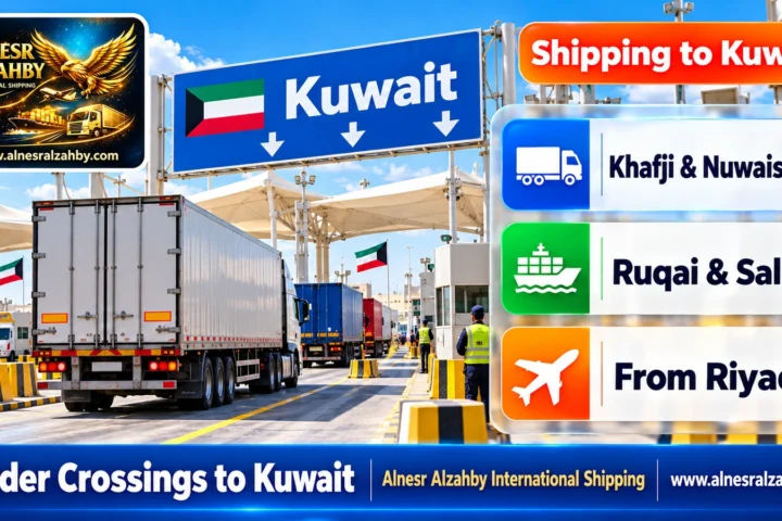 Border Crossings to Kuwait — Alnesr Alzahby International Shipping