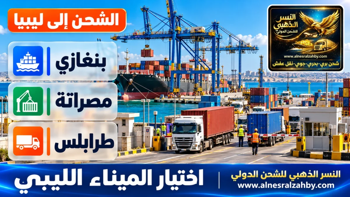 اختيار الميناء الليبي — النسر الذهبي للشحن الدولي