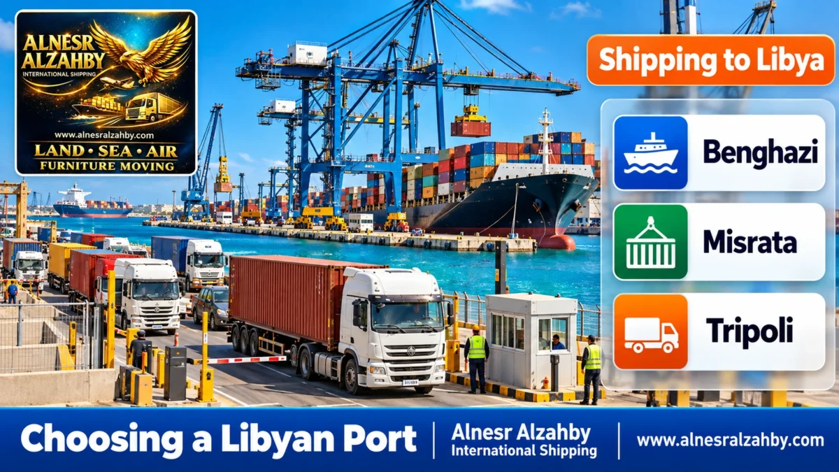 Choosing a Libyan Port — Alnesr Alzahby International Shipping