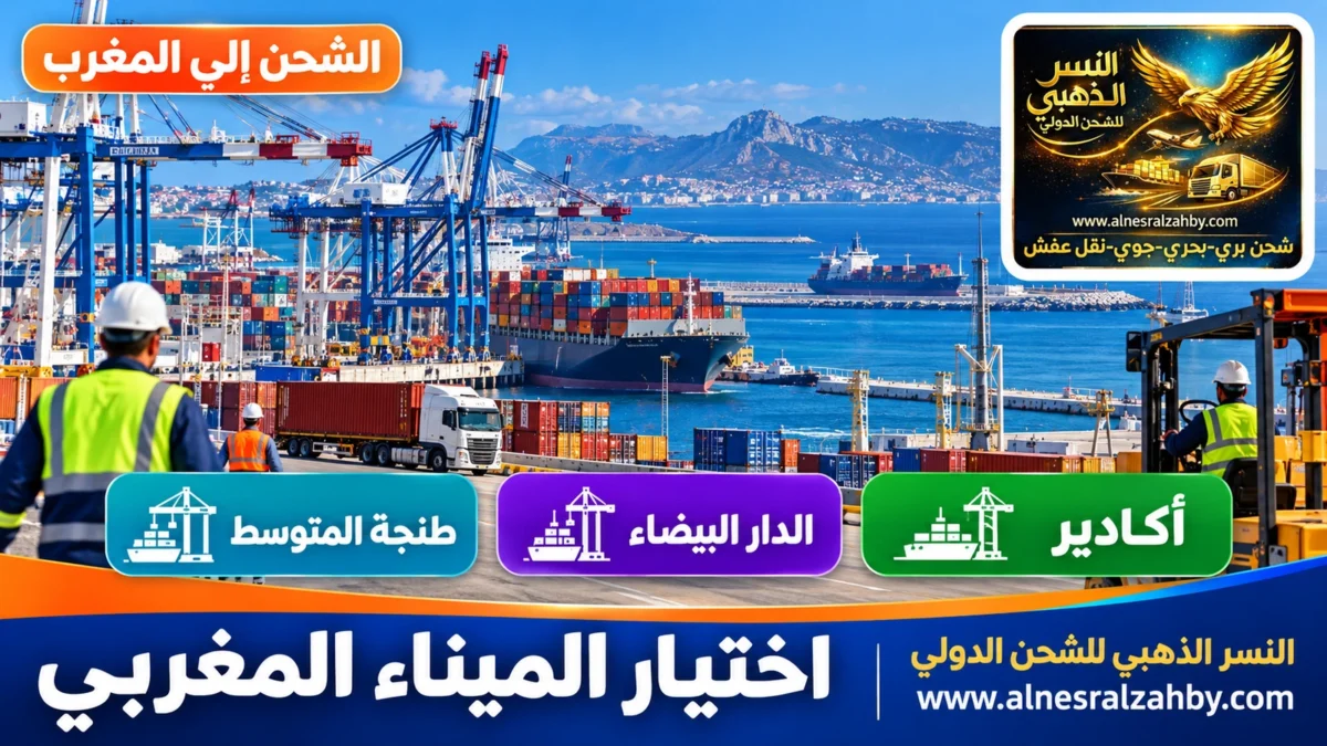 اختيار الميناء المغربي — النسر الذهبي للشحن الدولي