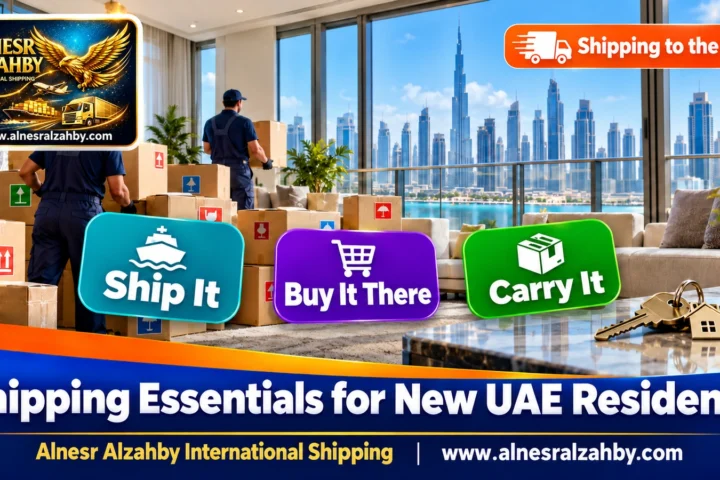 Shipping Essentials for New UAE Residents — Alnesr Alzahby International Shipping