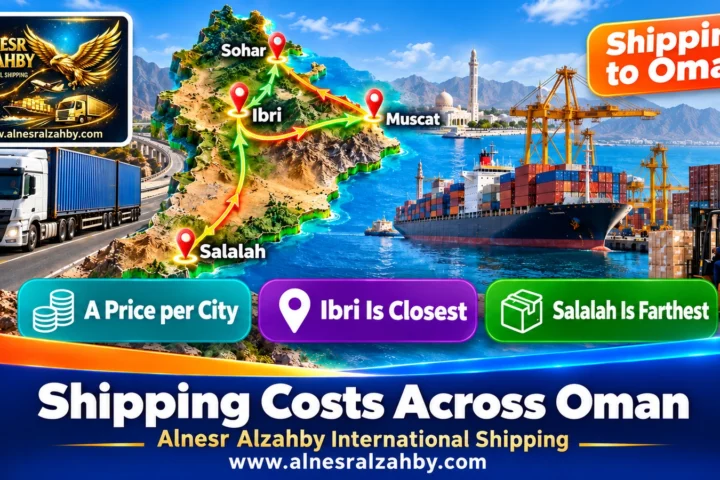 Shipping Costs Across Oman — Alnesr Alzahby International Shipping
