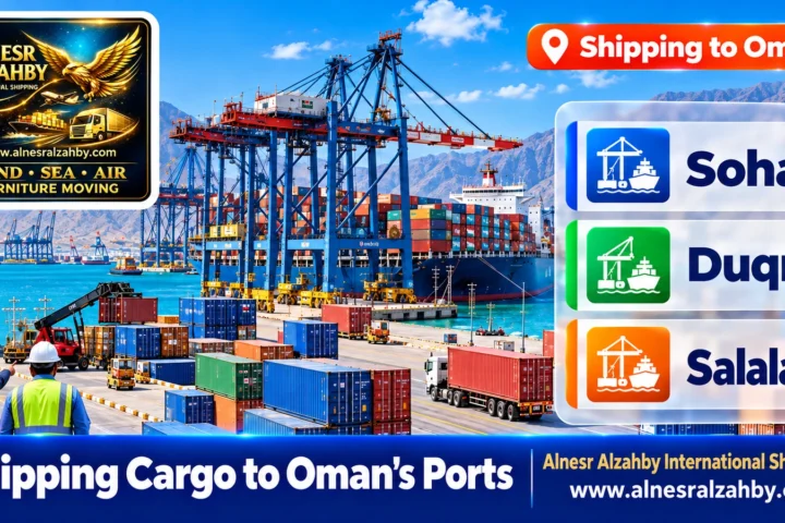Shipping Cargo to Oman's Ports — Alnesr Alzahby International Shipping