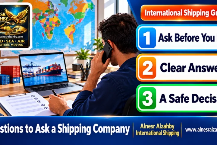 Questions to Ask a Shipping Company — Alnesr Alzahby International Shipping