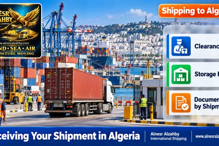 Receiving Your Shipment in Algeria — Alnesr Alzahby International Shipping