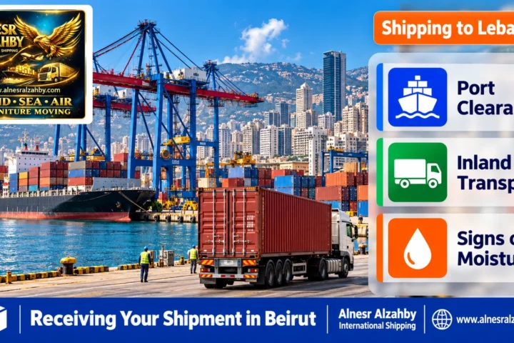 Receiving Your Shipment in Beirut — Alnesr Alzahby International Shipping