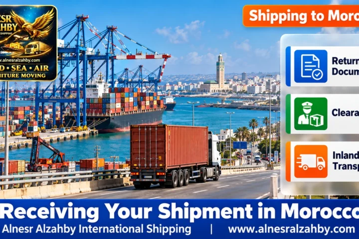Receiving Your Shipment in Morocco — Alnesr Alzahby International Shipping