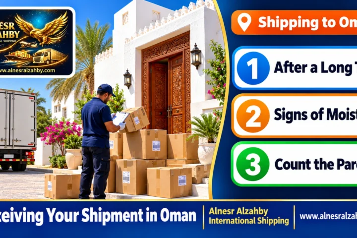 Receiving Your Shipment in Oman — Alnesr Alzahby International Shipping