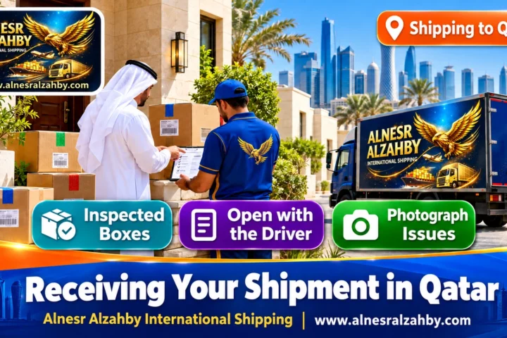 Receiving Your Shipment in Qatar — Alnesr Alzahby International Shipping