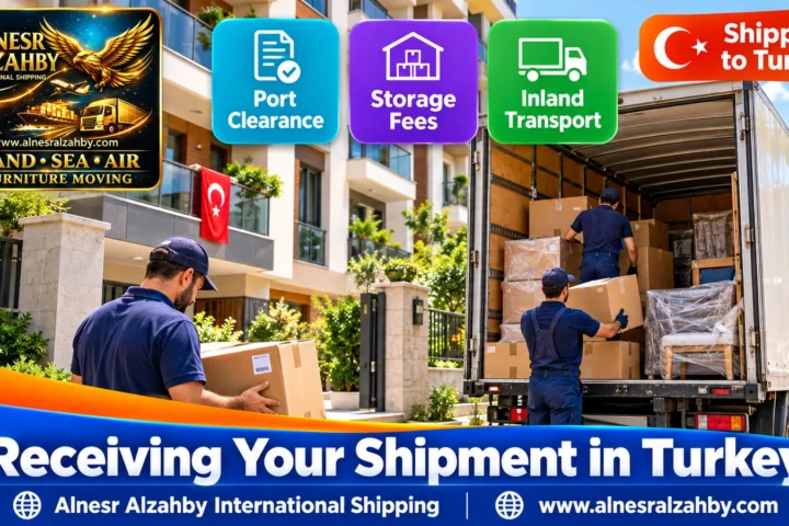 Receiving Your Shipment in Turkey — Alnesr Alzahby International Shipping