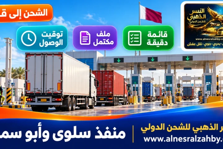 منفذ سلوى وأبو سمرة — النسر الذهبي للشحن الدولي