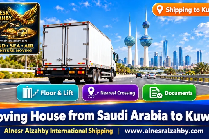 Moving House from Saudi Arabia to Kuwait — Alnesr Alzahby International Shipping