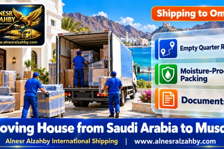 Moving House from Saudi Arabia to Muscat — Alnesr Alzahby International Shipping