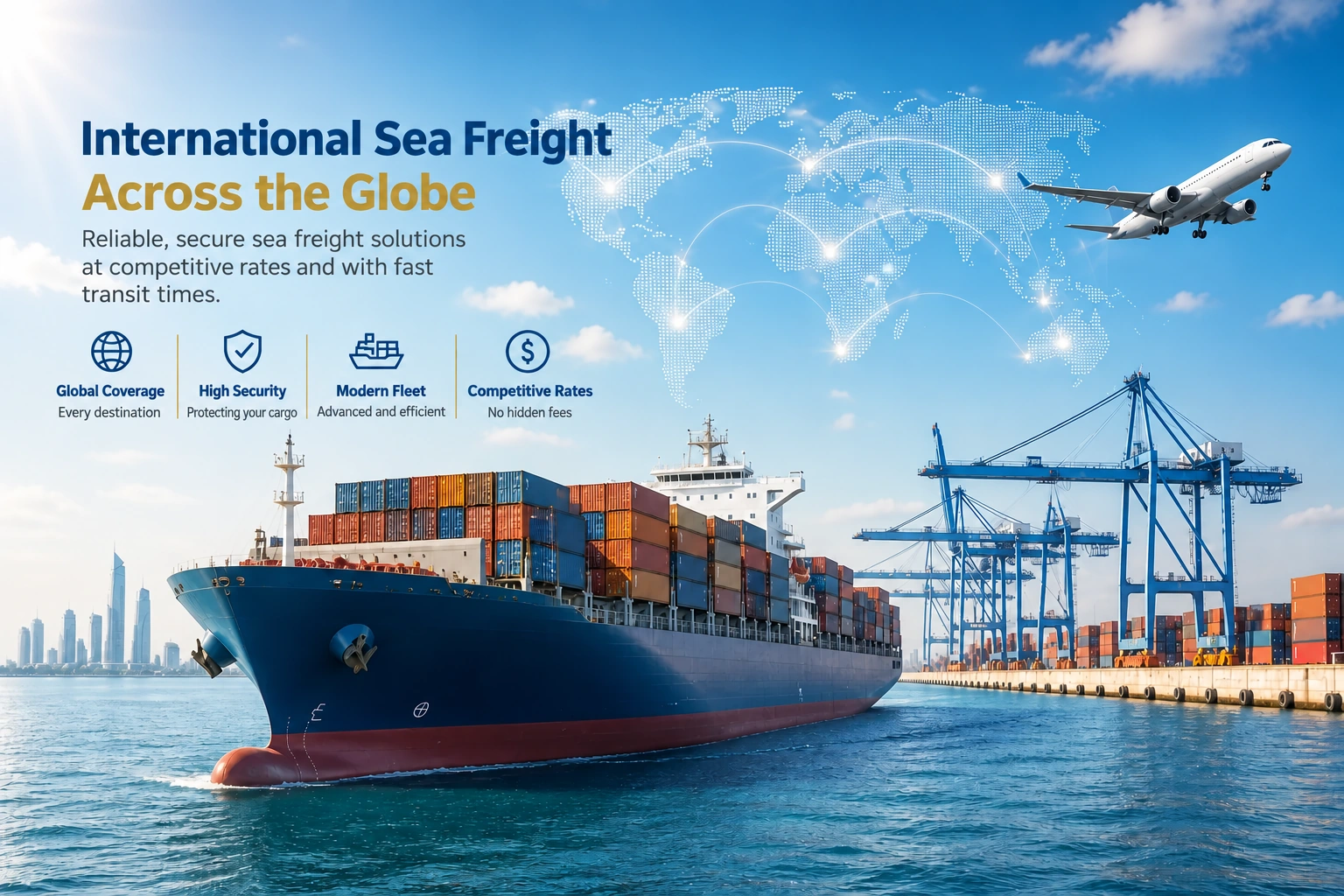Sea Freight — Alnesr Alzahby