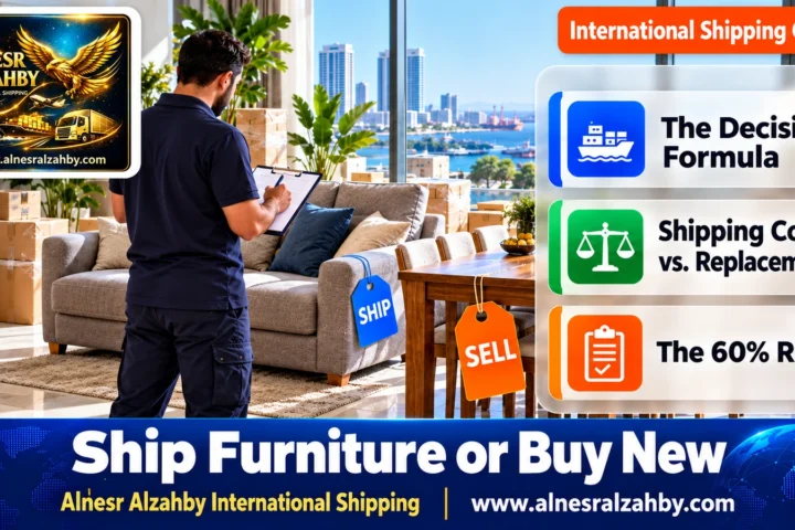 Ship Furniture or Buy New — Alnesr Alzahby International Shipping