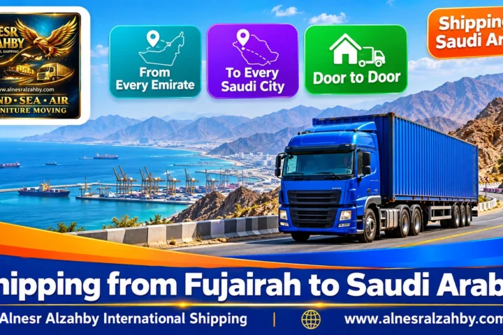 Shipping Company from Fujairah to Saudi Arabia — Alnesr Alzahby International Shipping