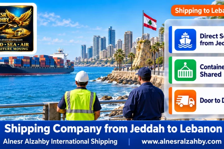 Shipping Company from Jeddah to Lebanon — Alnesr Alzahby International Shipping