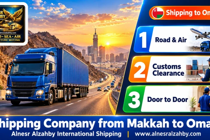 Shipping Company from Makkah to Oman — Alnesr Alzahby International Shipping