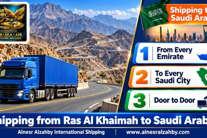 Shipping Company from Ras Al Khaimah to Saudi Arabia — Alnesr Alzahby International Shipping