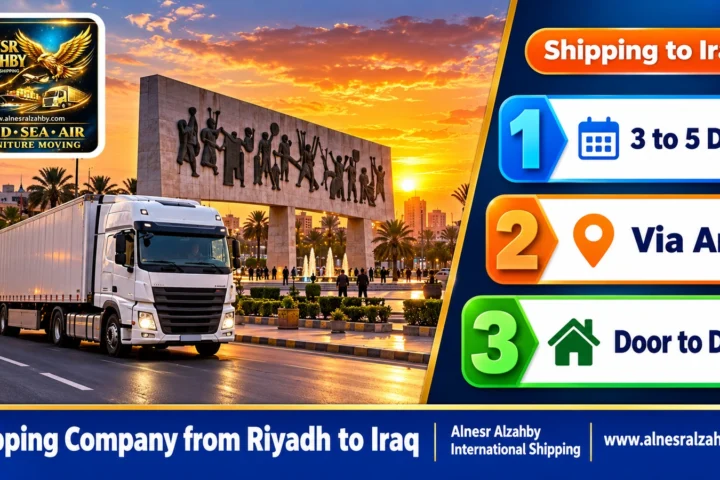 Shipping Company from Riyadh to Iraq — Alnesr Alzahby International Shipping