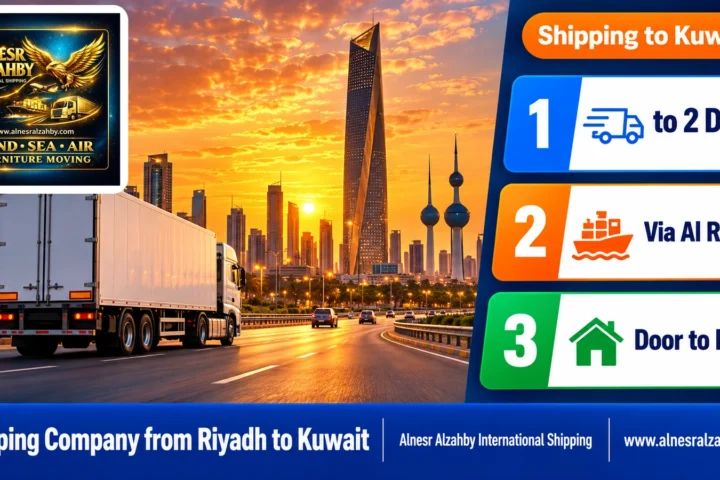 Shipping Company from Riyadh to Kuwait — Alnesr Alzahby International Shipping