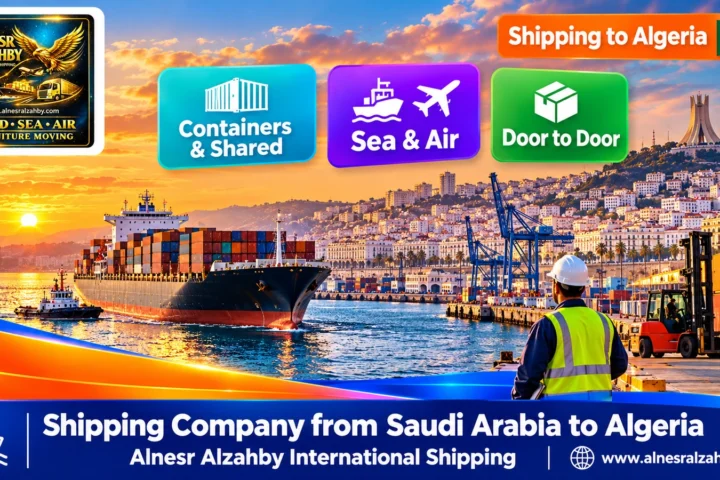Shipping Company from Saudi Arabia to Algeria — Alnesr Alzahby International Shipping