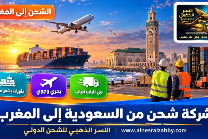 شركة شحن من السعودية إلى المغرب — النسر الذهبي للشحن الدولي