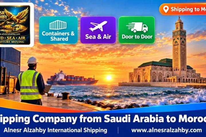 Shipping Company from Saudi Arabia to Morocco — Alnesr Alzahby International Shipping