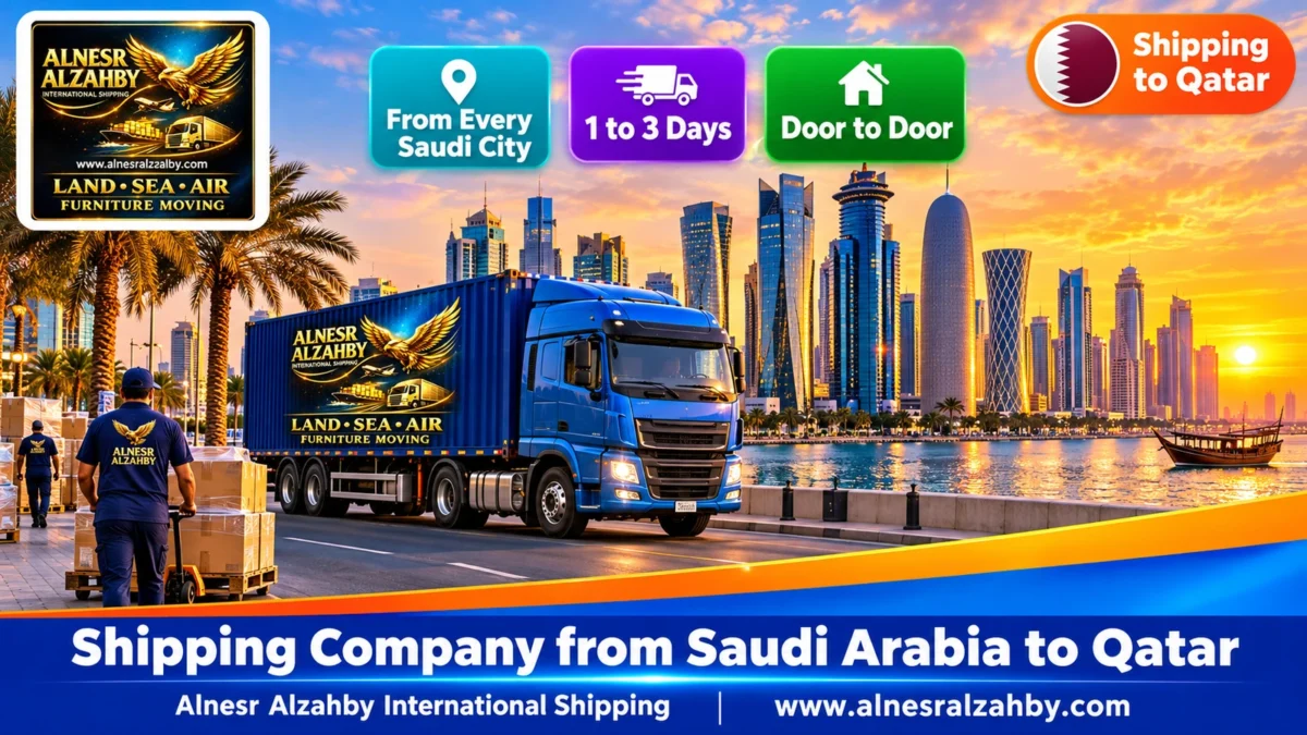 Shipping Company from Saudi Arabia to Qatar — Alnesr Alzahby International Shipping